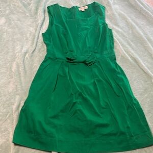 Short Green Monteau Large Dress